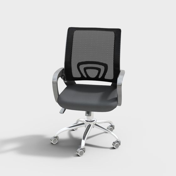Sleek Modern Office Chair 3D model