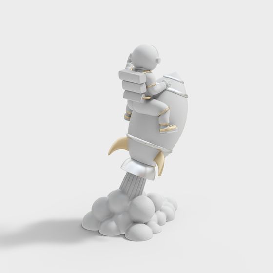 Launchpad Astronaut 3D model