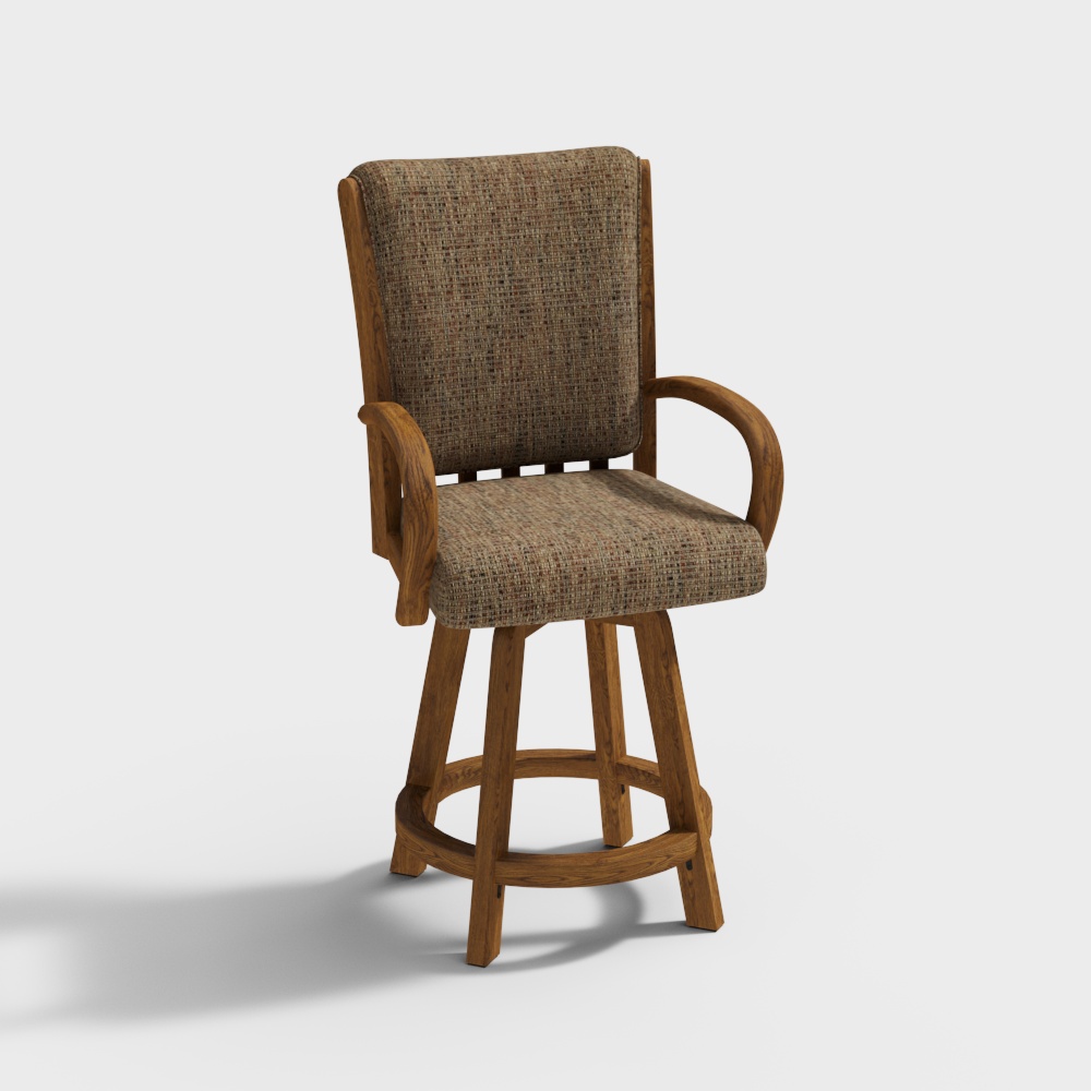 Chromcraft Dining Stool CM177-CDS384