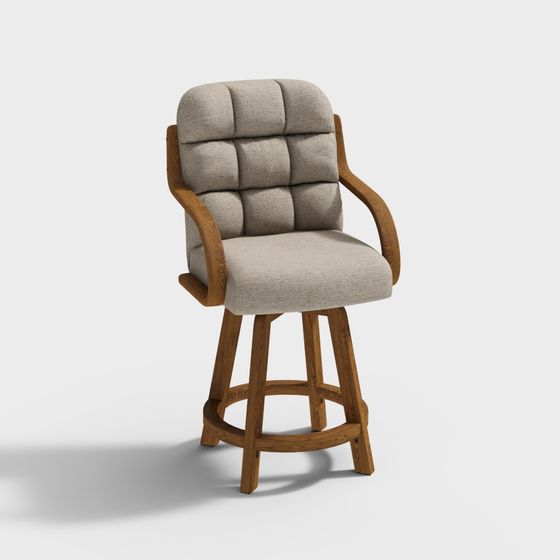 Tabouret de salle à manger Chromcraft CM117-CDS384