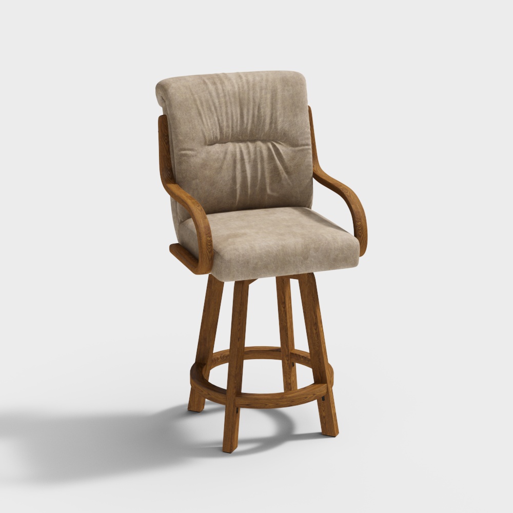 Chromcraft Dining Stool CM179-CDS388