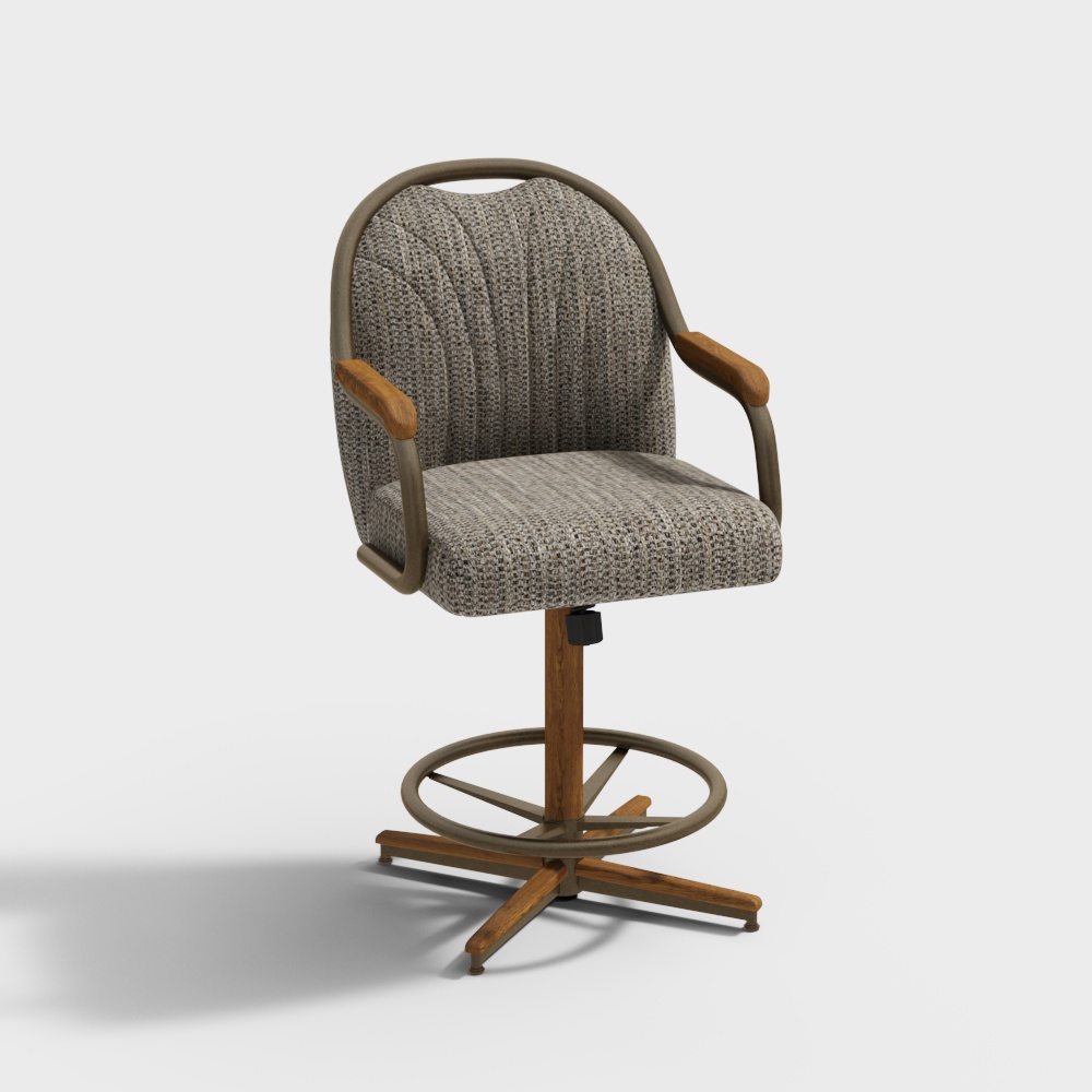 Tabouret de salle à manger Chromcraft CM188-CDS316