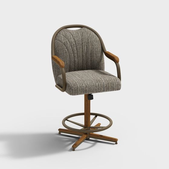 Tabouret de salle à manger Chromcraft CM188-CDS316