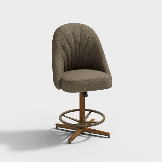 Chromcraft 다이닝 스툴 CM128-CDS316