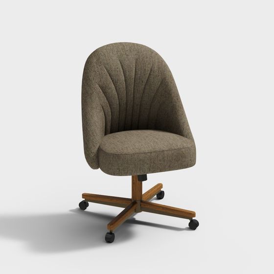Vintage Office Chair 3D model for Modern Design