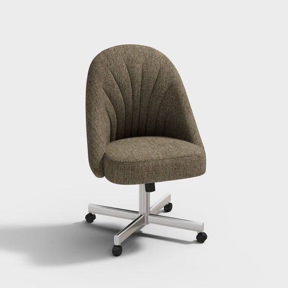 Retro Office Chair 3D model for Modern Design
