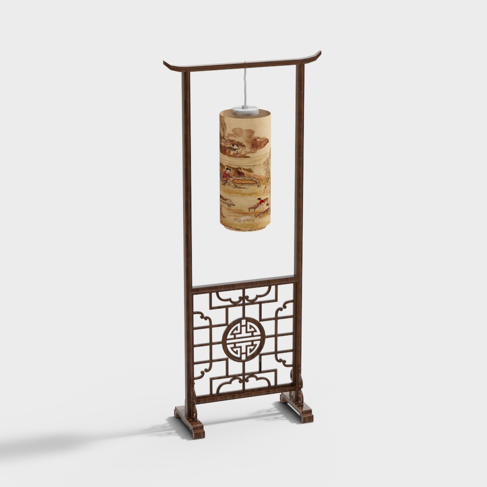 New Chinese Style Partition Arrangement