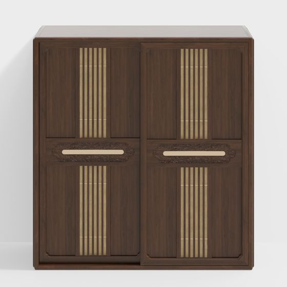 Armoire de style chinois nouveau