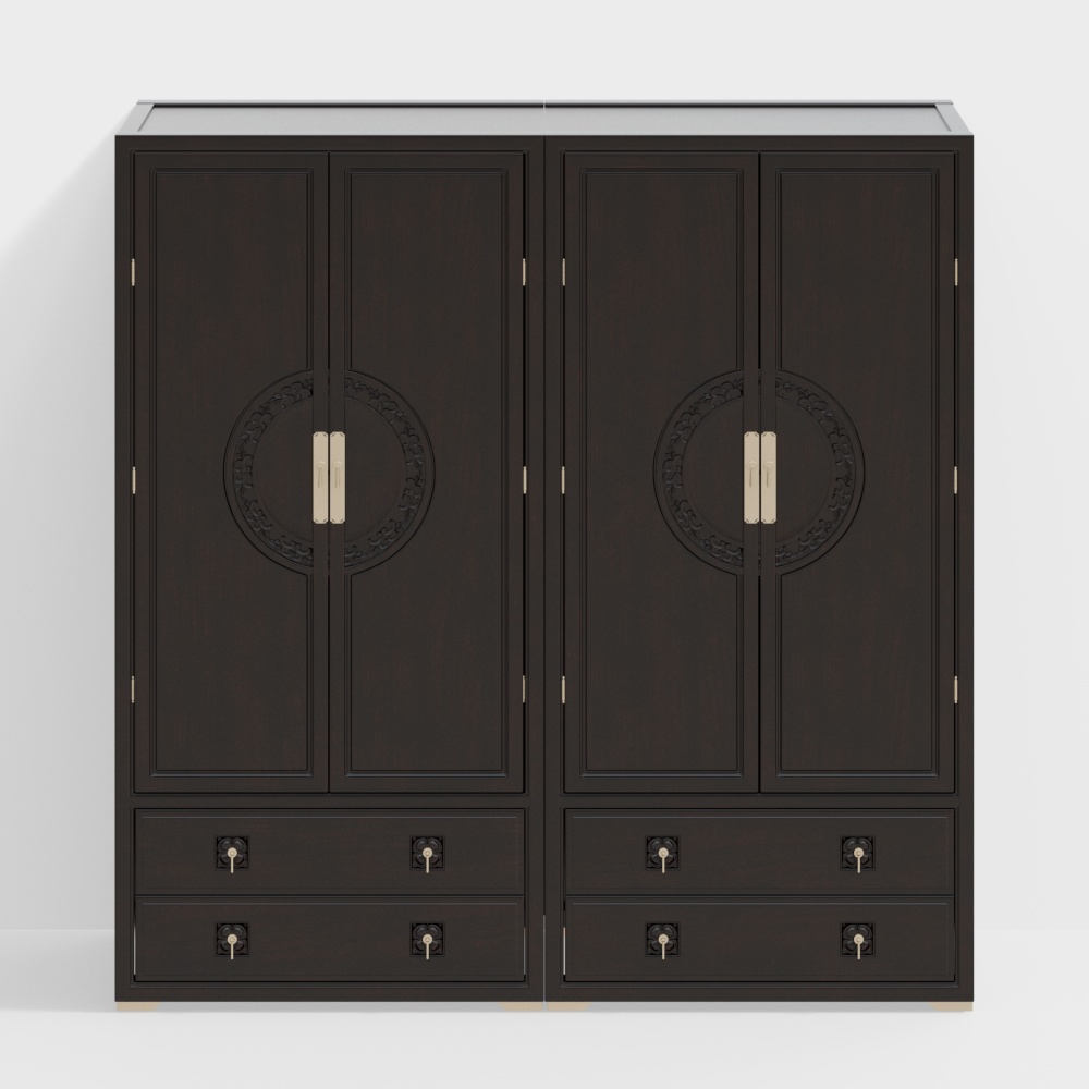 New Chinese-Style Wardrobe