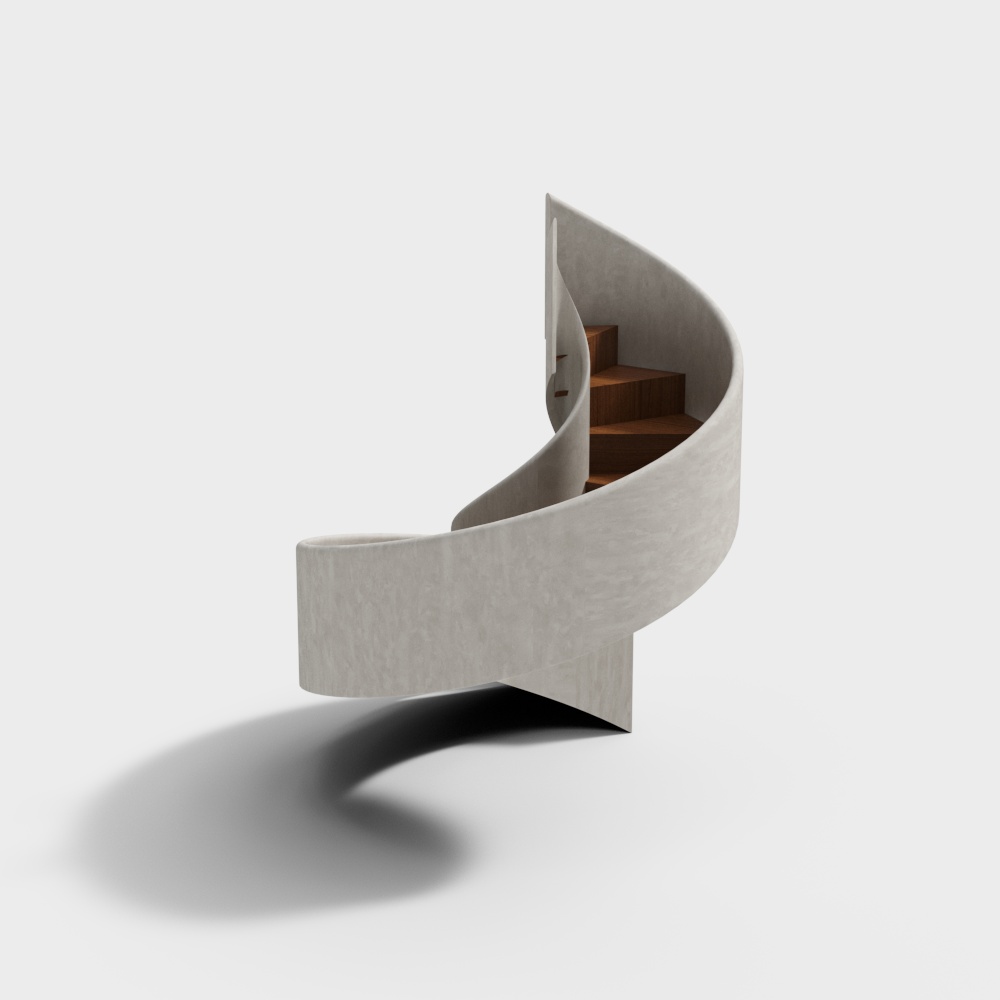 Moderne Wendeltreppe