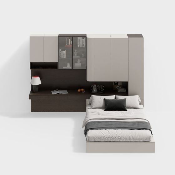 Urban Relaxation Nightstand 3D model