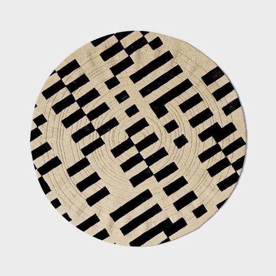 Woven Circle 3D Model - Unique Low-Poly Design