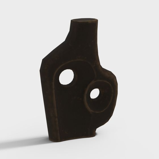 Ancient Double-Hole Vase 3D model