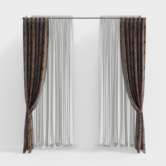 Neue chinesische Vorhänge