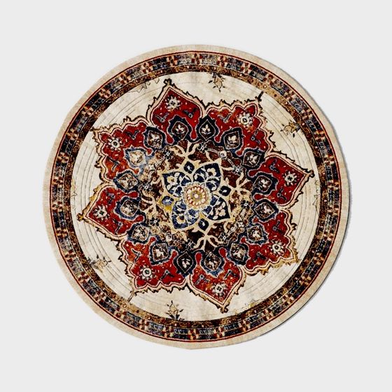 Mandala Rug 3D model for Creative Projects