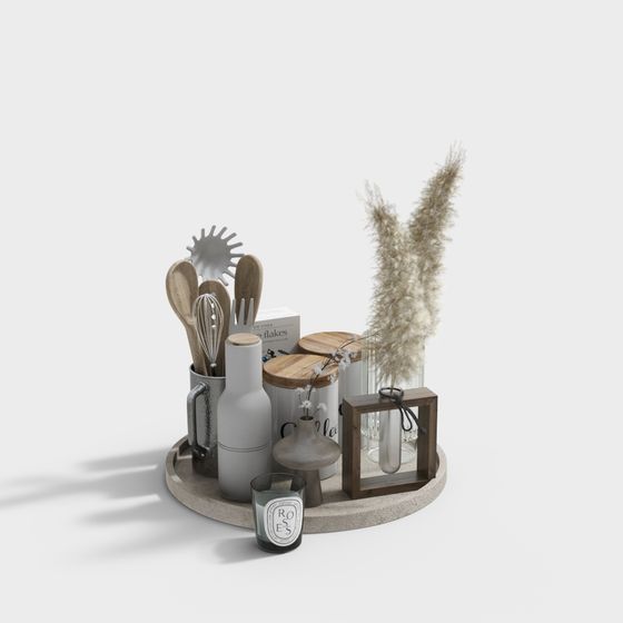 Cozy Kitchen Corner 3D model