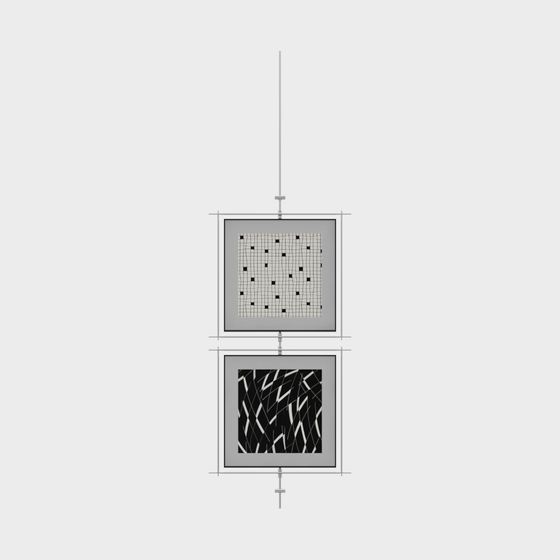 Stunning Hanging Dual Artwork 3D model