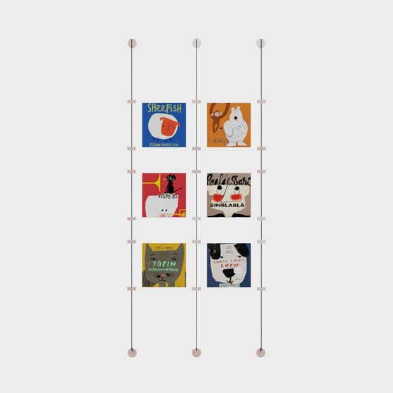 Peinture Murale de Dessin Animé pour Enfants Moderne