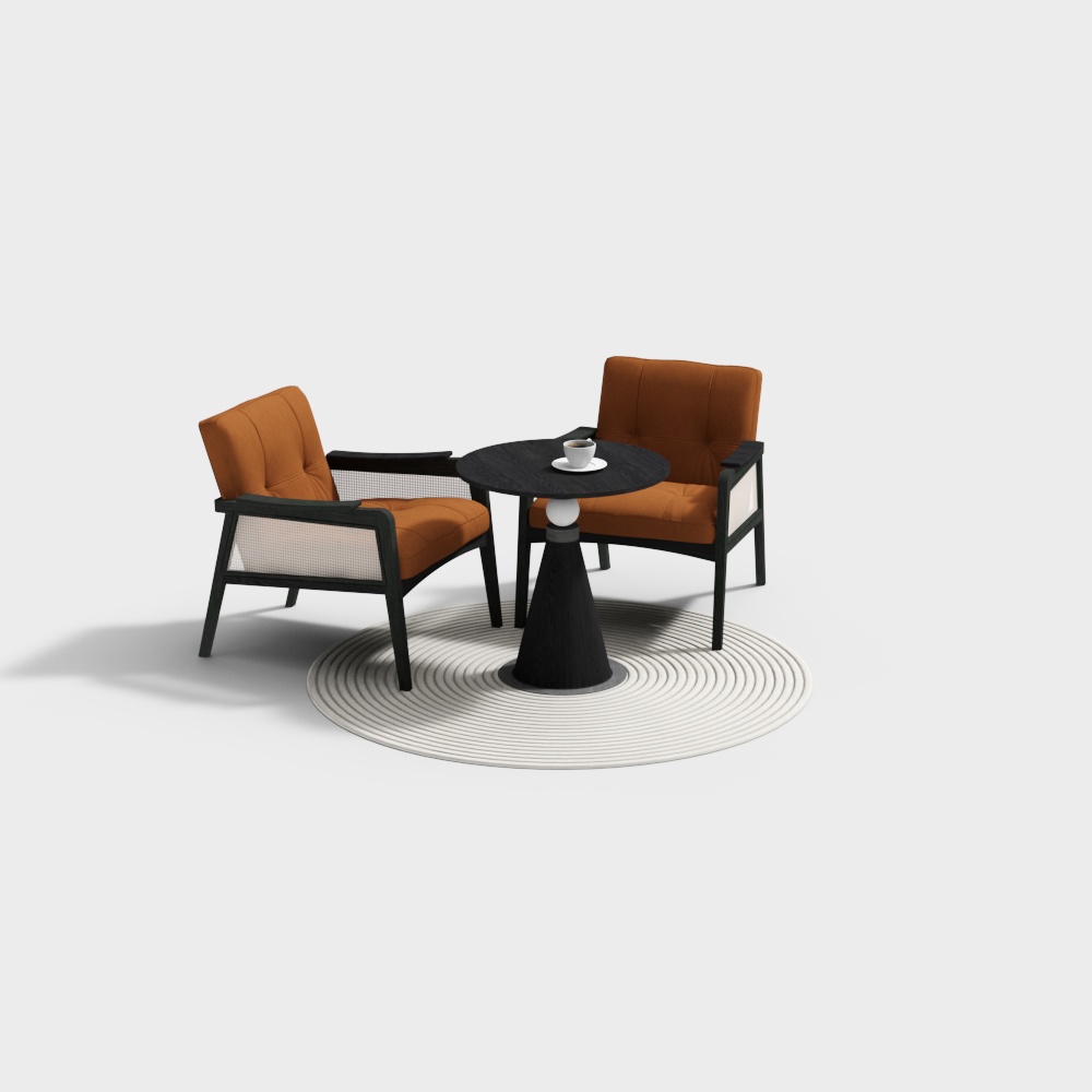 Modern Leisure Chair Set