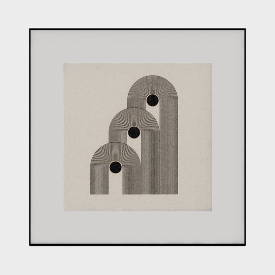 Abstract Arch 3D Model for Creative Projects