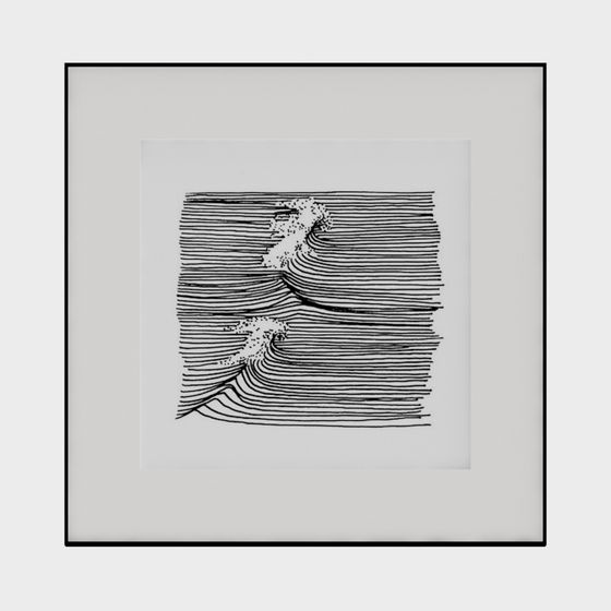 The Dance of Waves 3D Model