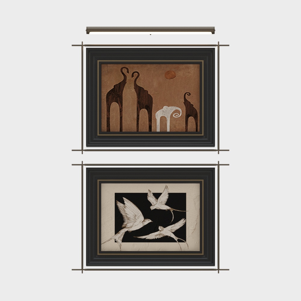 Moderne minimalistische Wandbilder