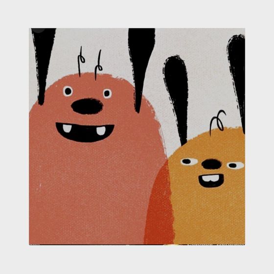 現代兒童卡通壁畫