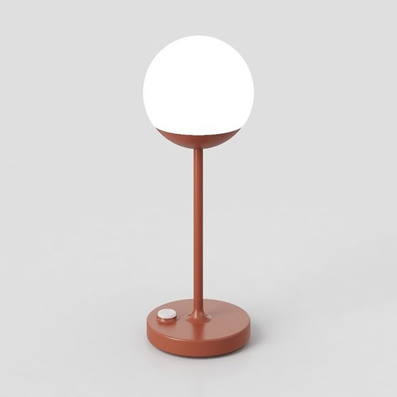 Elegant Minimalist 3D Lamp Model for Creative Projects