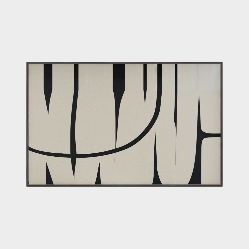 모던 미니멀리스트 걸려 있는 그림