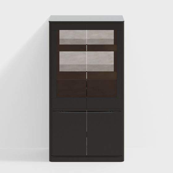 Urban Window Display Cabinet 3D model