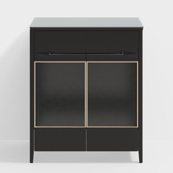 Urban Night Shadow Cabinet 3D model