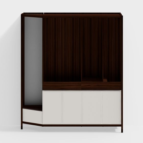 Mid-Century Modern Cabinet 3D model