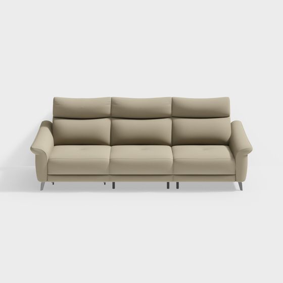 Urban Comfort 3D model Sofa for Modern Interiors