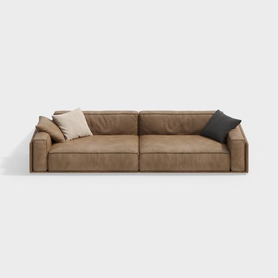 Urban Comfort Sofa 3D model
