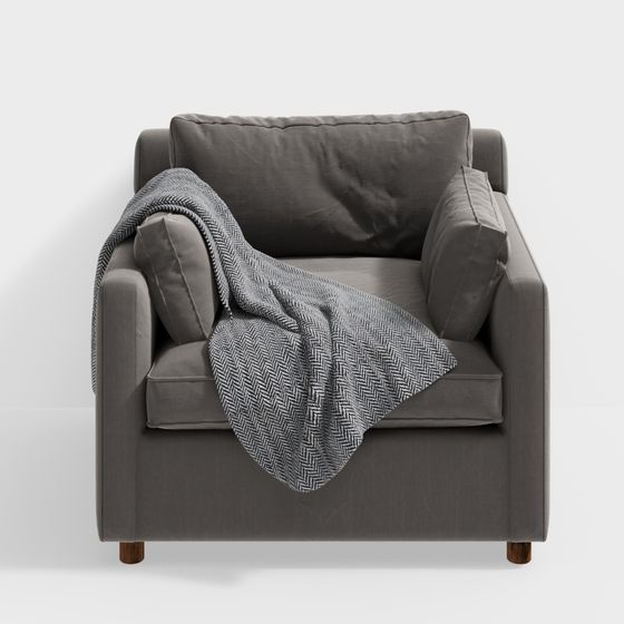 Современное односпальное кресло