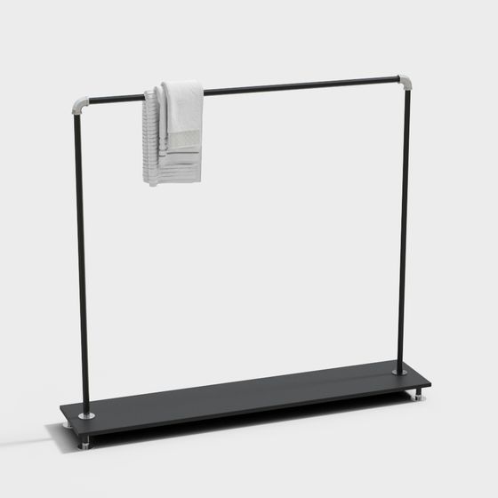 Minimalist Hanger 3D model for Modern Interiors