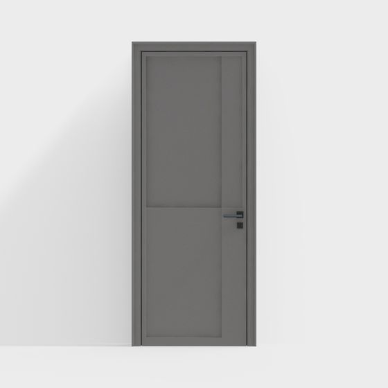 Urban Window 3D model - Modern Minimalist Door Design