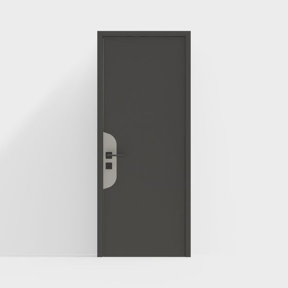 Elegant Minimalist Door 3D model