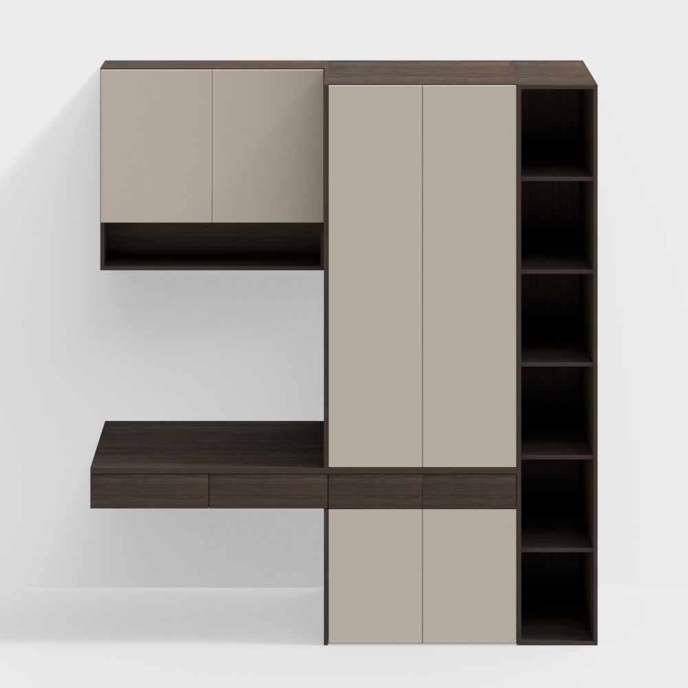 Cabinet 3.0 à 2 portes panoramiques