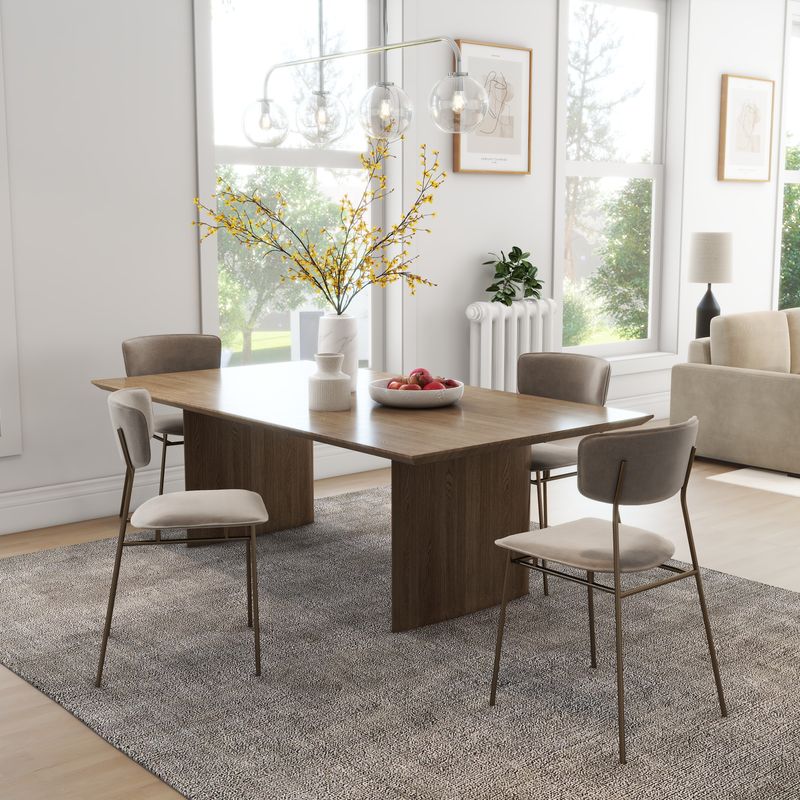 Modern Minimalist Kitchen Dining Room