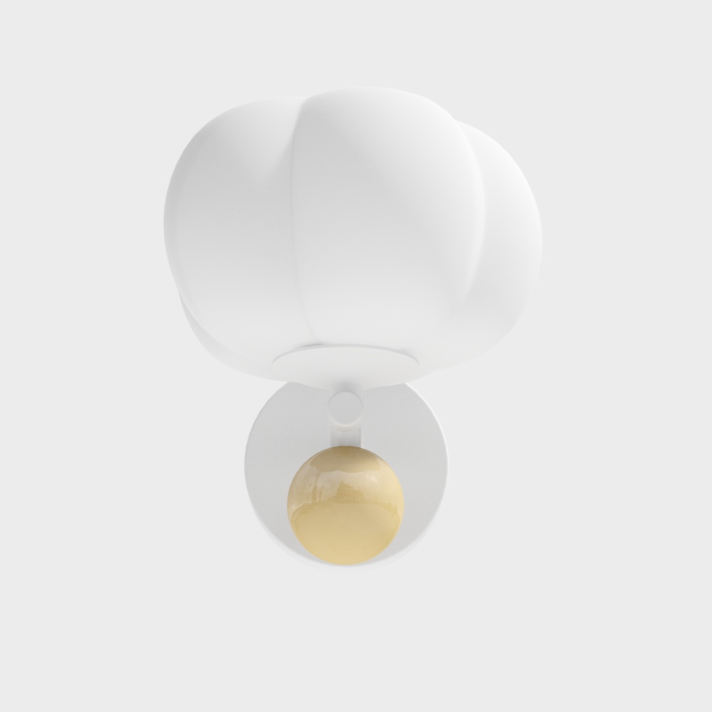 Modern Minimalist Cream Model Wall Light