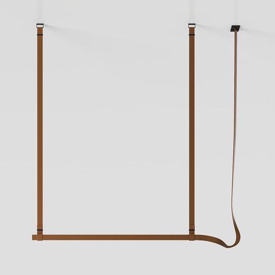 Unique Low-Polygon Hanging Lamp 3D model