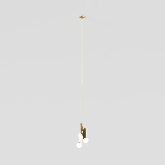 Modern Minimalist Hanging Light 3D model