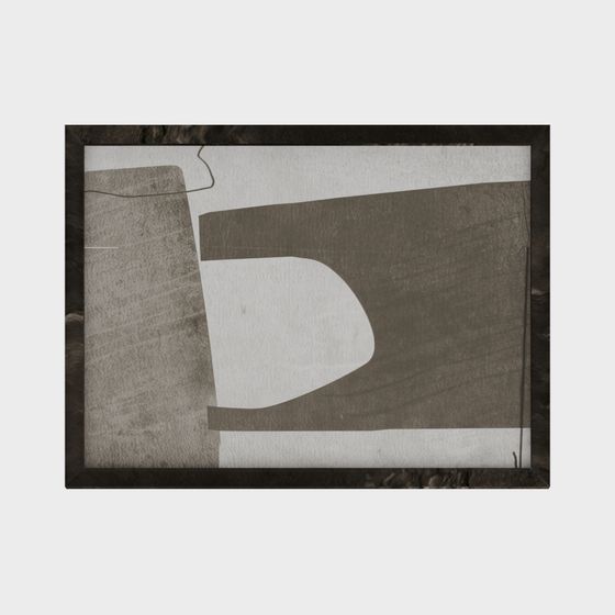 Abstract Geometric Frame 3D model