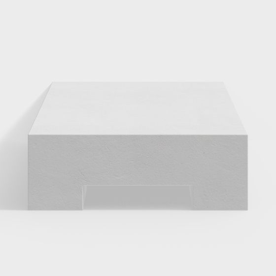 Stylish Concrete Platform 3D model for Creative Projects