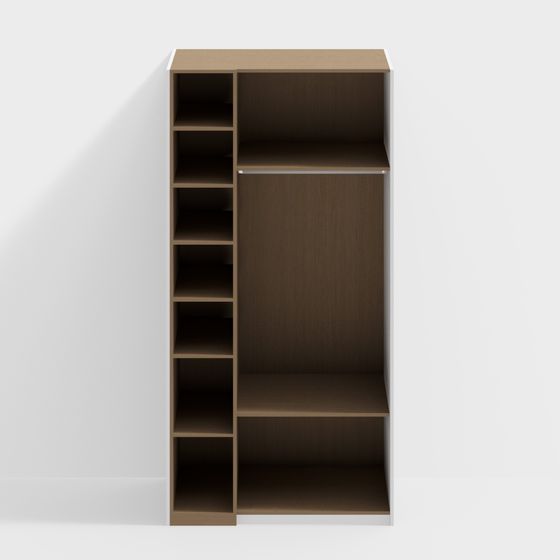 Urban Closet 3D Model for Modern Interiors