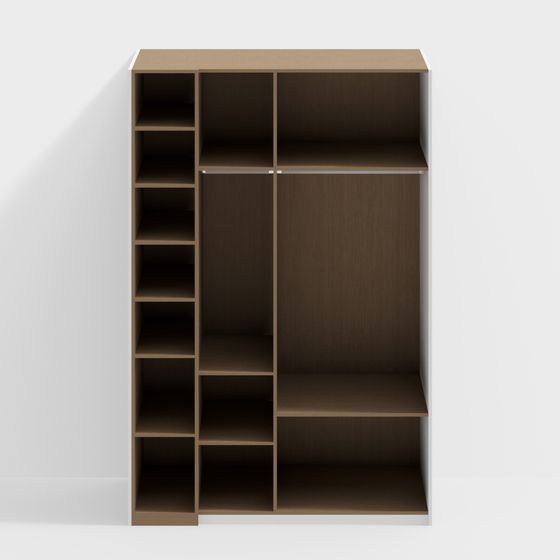 Urban Closet 3D model for Modern Interiors