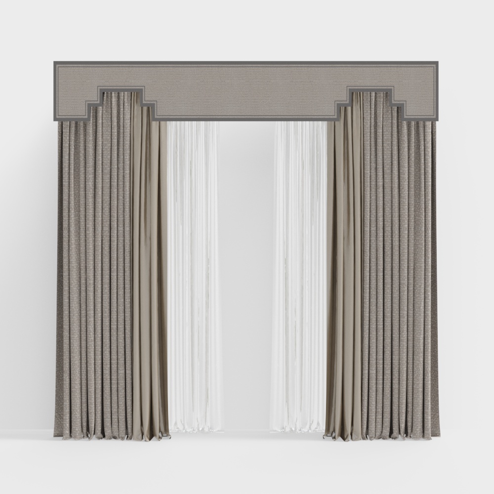 New Chinese-Style Curtains