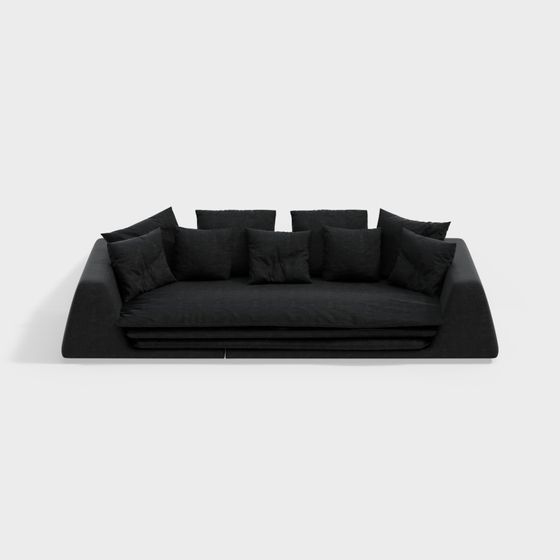 Urban Comfort Sofa 3D model