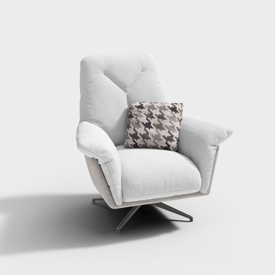 Cozy Lounge Chair 3D model